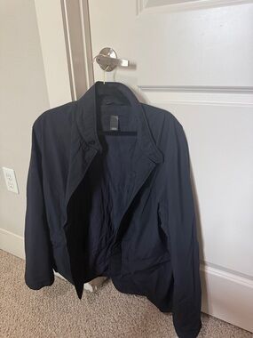Men's Dark Navy Casual Jacket - mango